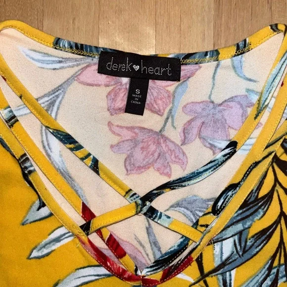 floral mini dress - Picture 4 of 4